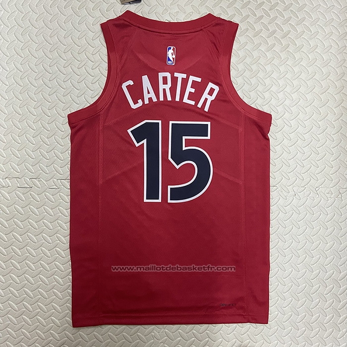 Maillot Toronto Raptors Vince Carter #15 Icon 2022-23 Rouge
